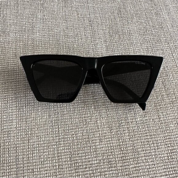 CÉLINE EDGE‎ CL 41468/S BLACK SUNGLASSESPHOEBE PHILO - Picture 2 of 10
